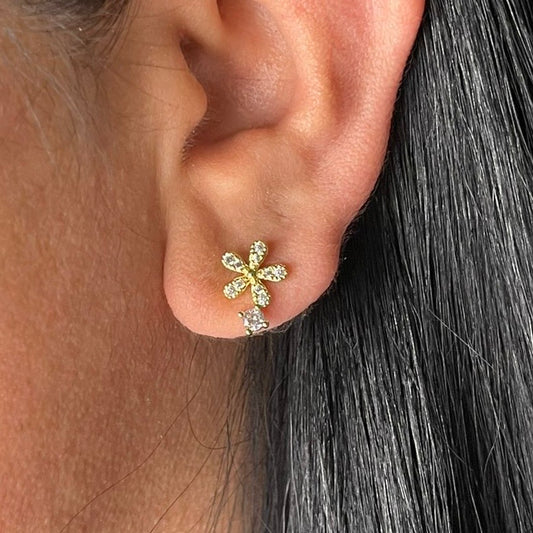 Aretes Poste Flor 🌼 mini