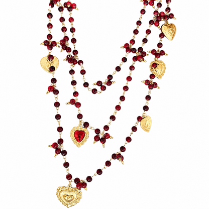 Collar Perlas Capas