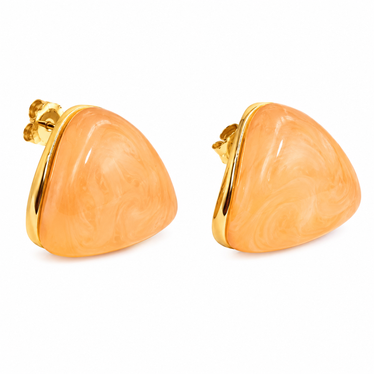 Aretes Triángulo acrílico