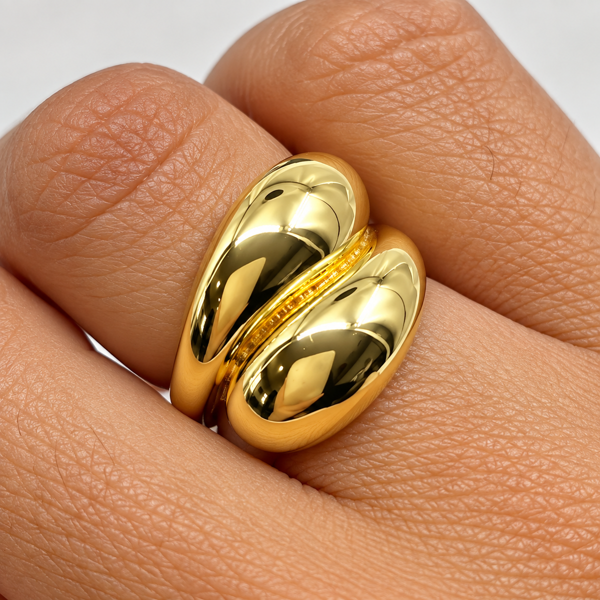 Anillo Doble Bottega