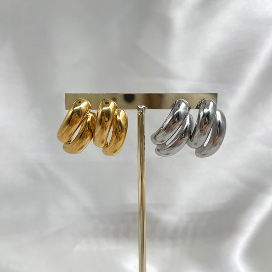 Aretes doble long