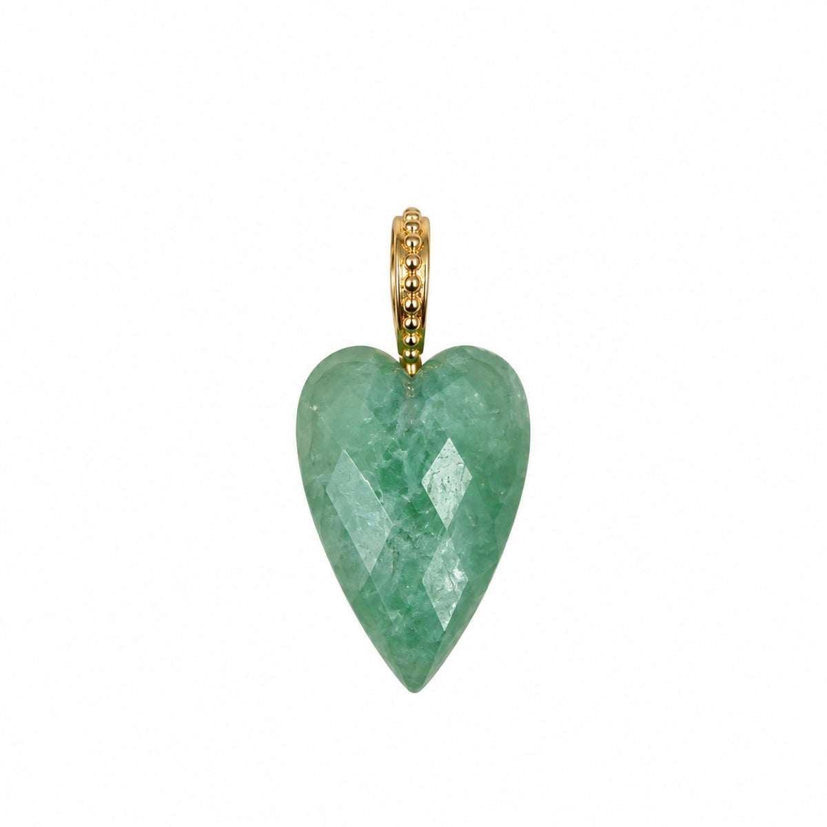 Dije Corazón Piedra Natural