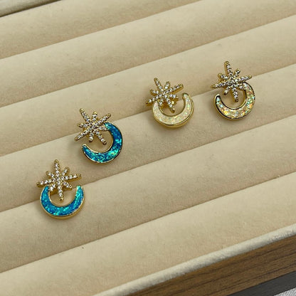 Aretes Luna y Estrella 💫