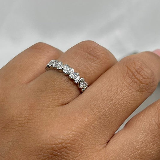 Anillo Corazones