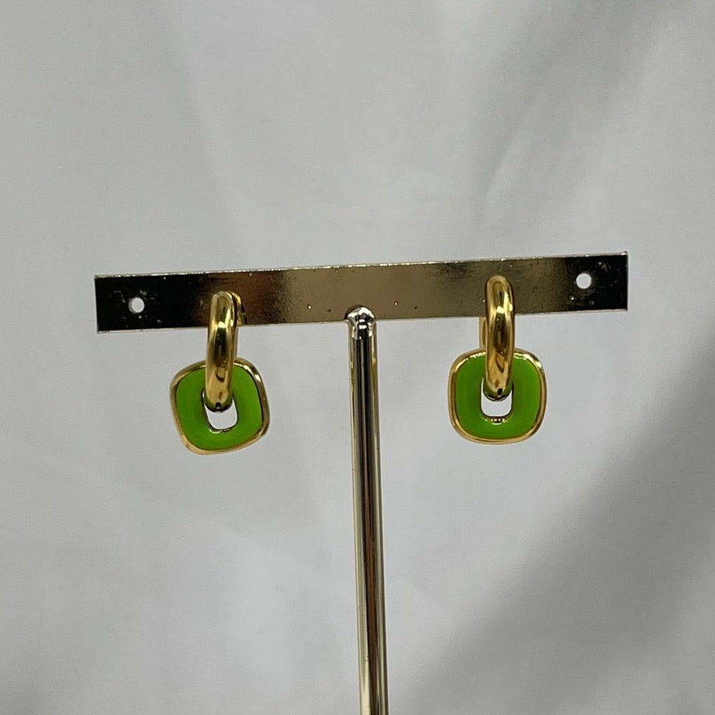 Aretes cuadro