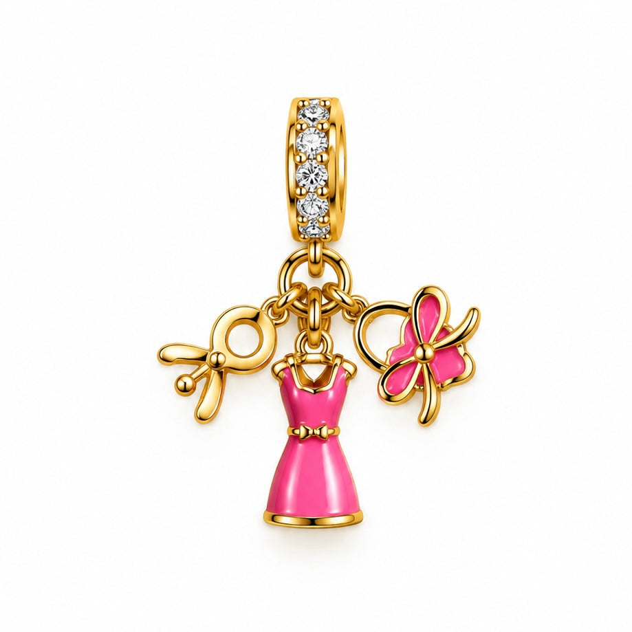 Dije Charm Colgante Vestido