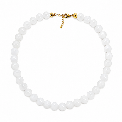 Collar Piedra Natural 1 cm