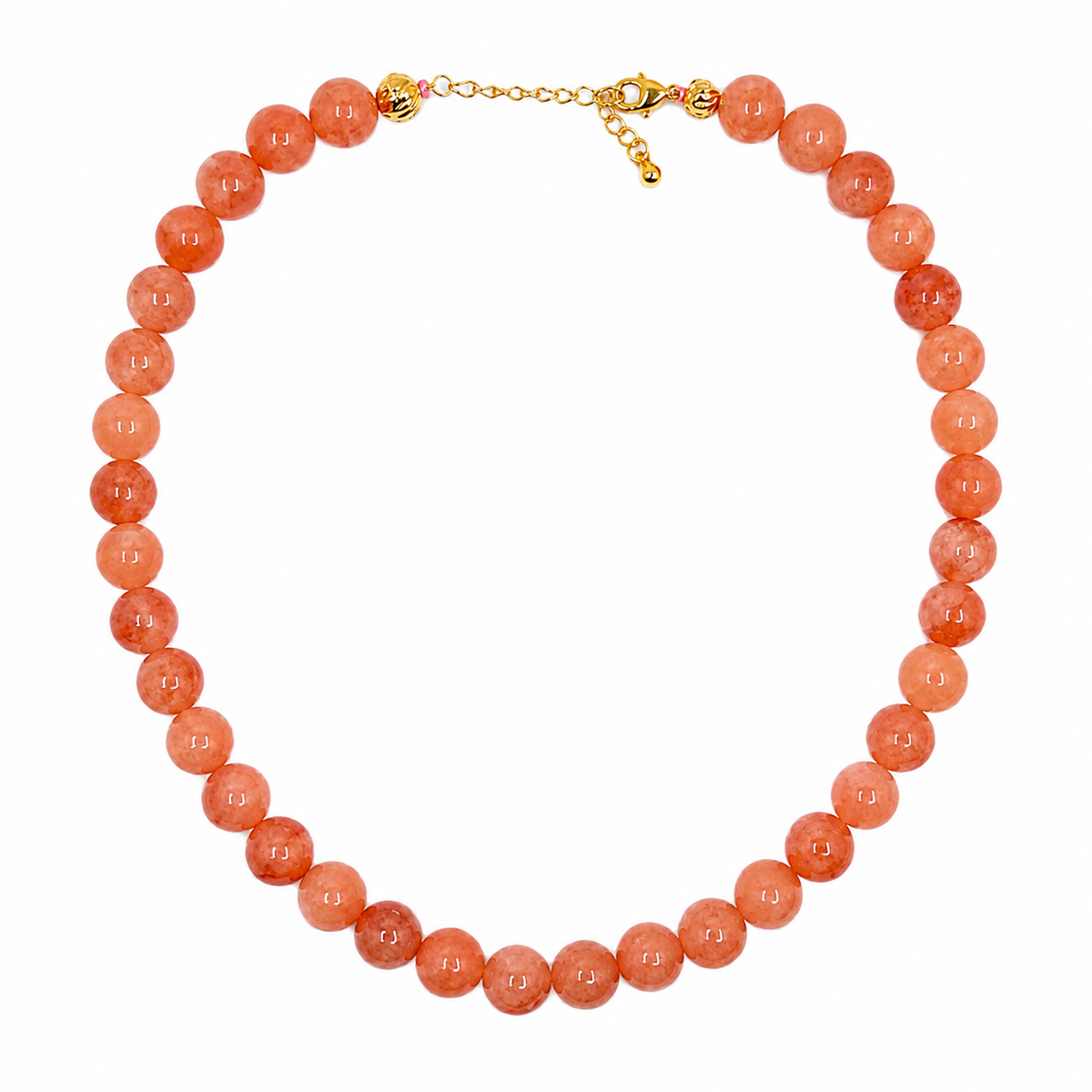 Collar Piedra Natural 1 cm