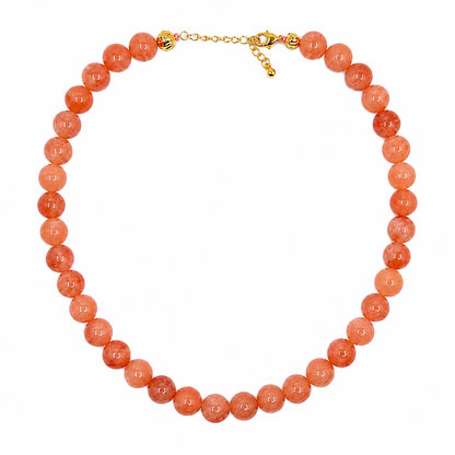 Collar Piedra Natural 1 cm