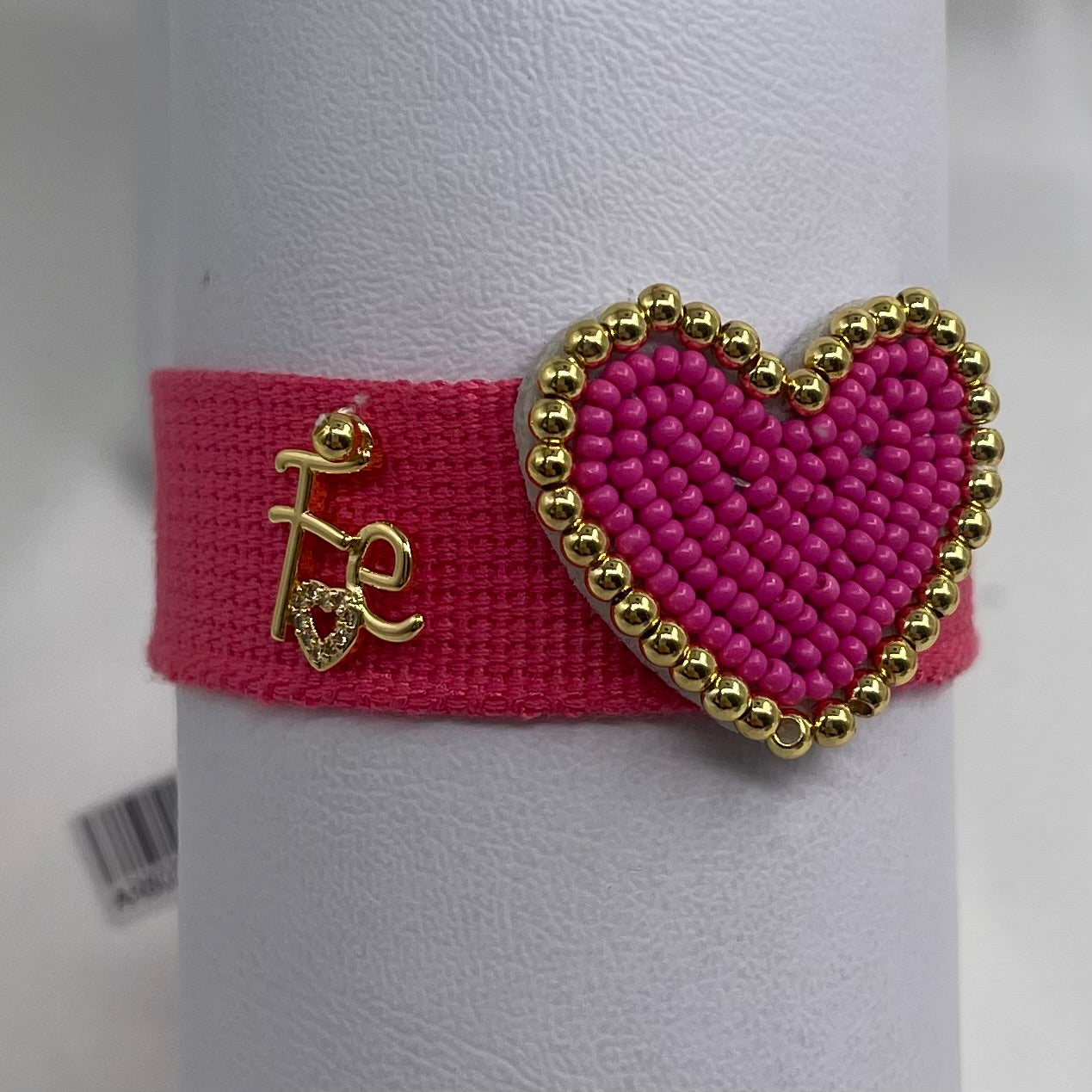 Pulsera corazón fe