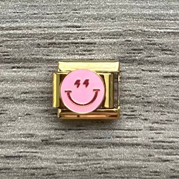 CHARM Carita Feliz Rosa