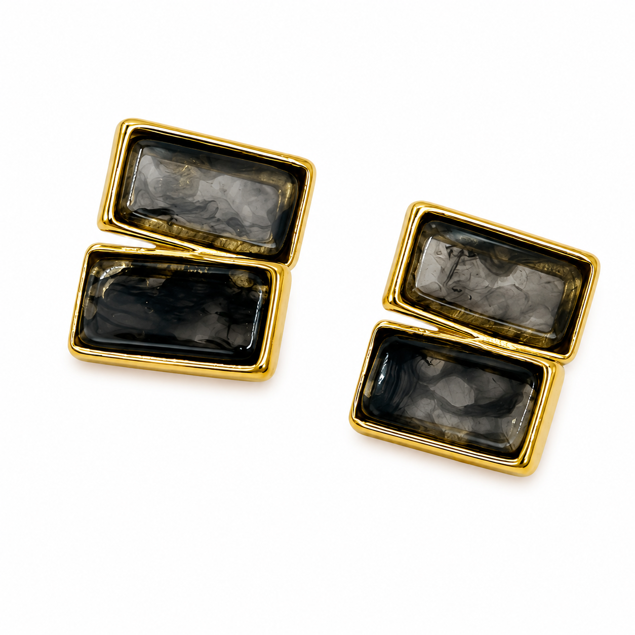 Aretes Doble Rectángulo