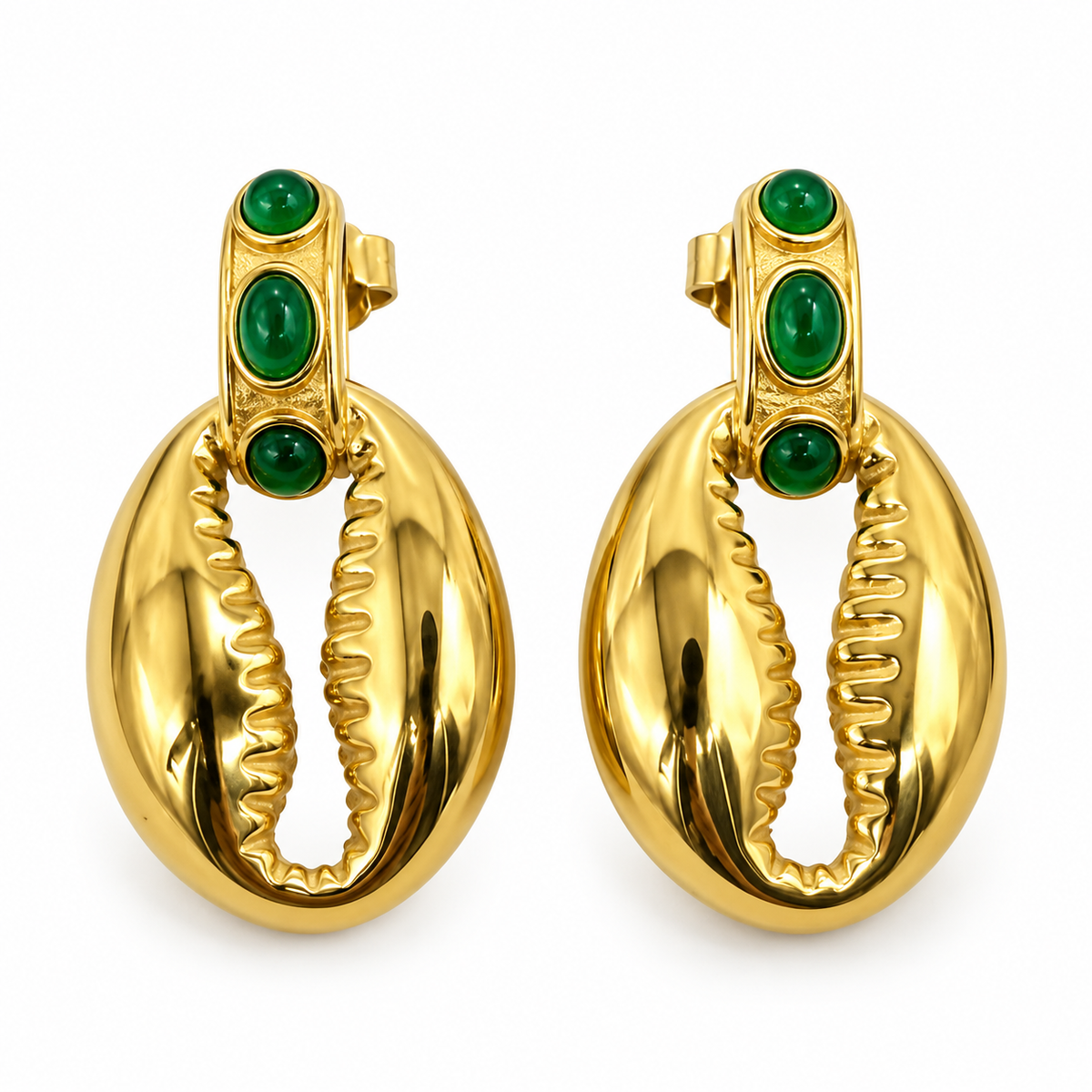 Aretes Escarabajo Verde 🪲