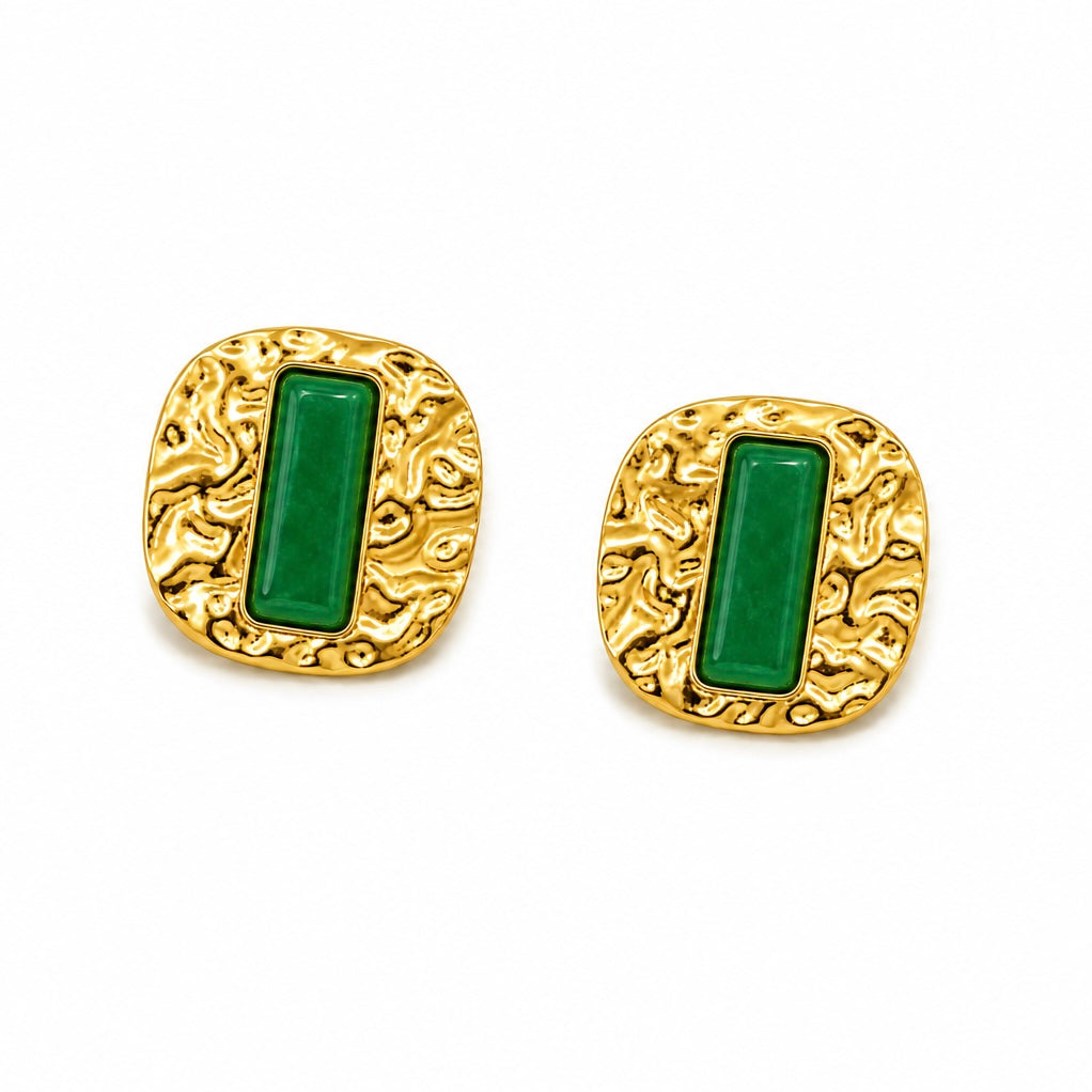 Aretes Craquelado