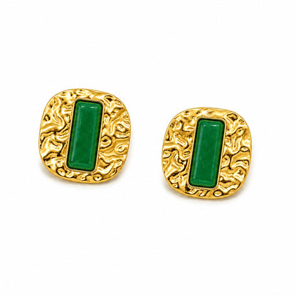 Aretes Craquelado
