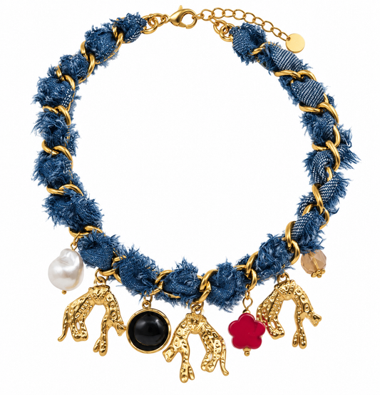 Collar de Mezclilla Pumas