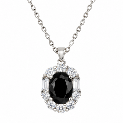 Collar Óvalo Zirconia