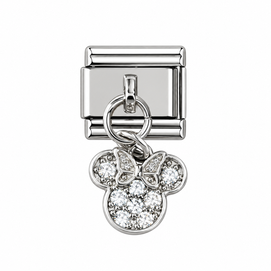 CHARM Minnie Zirconia Colgante