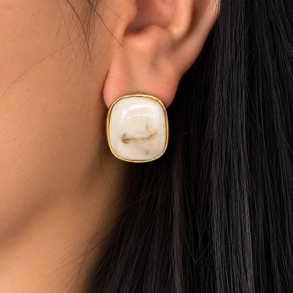 Aretes Bola Media