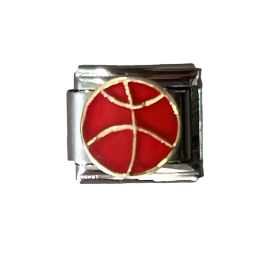 CHARM Balón de Basquetbol Rojo