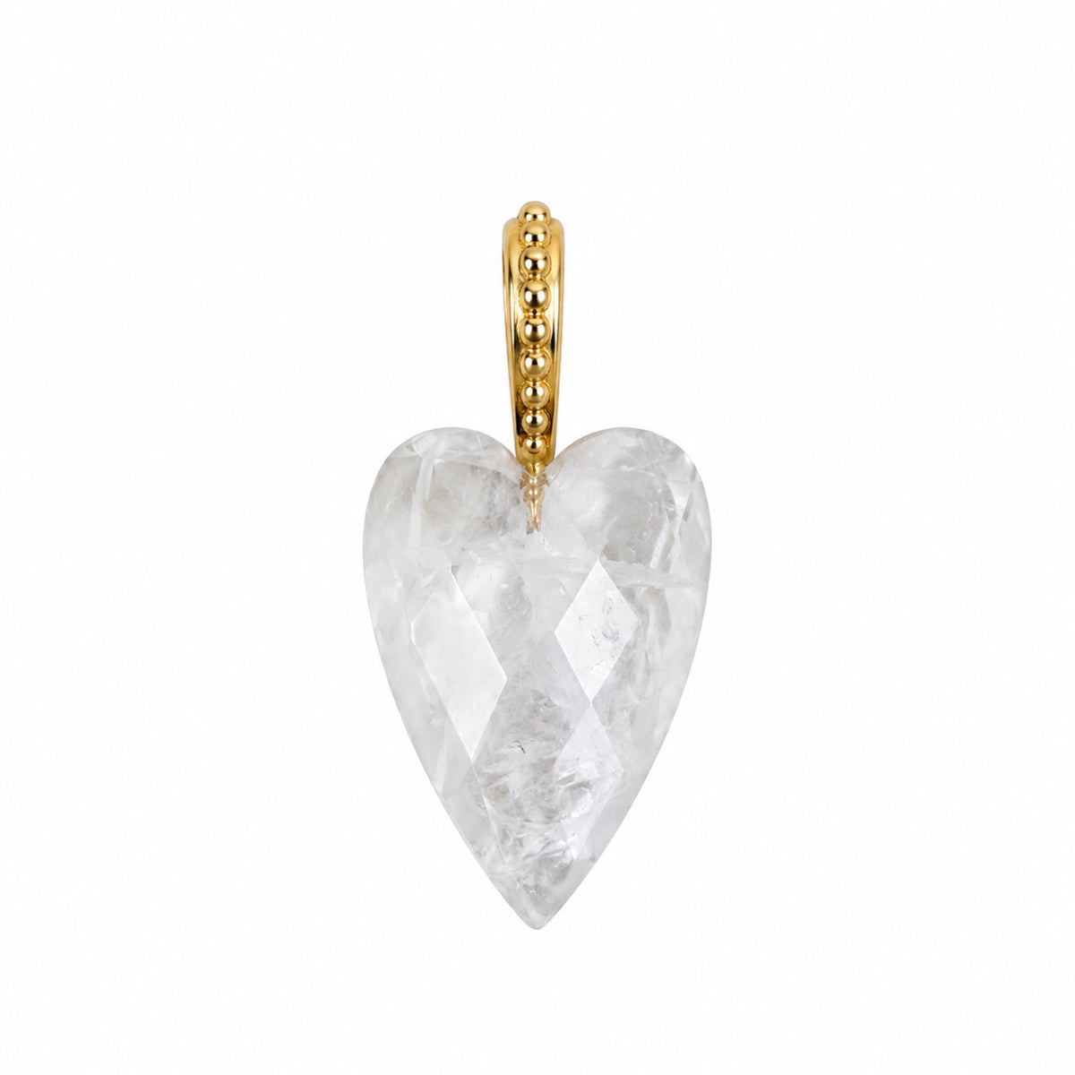 Dije Corazón Piedra Natural