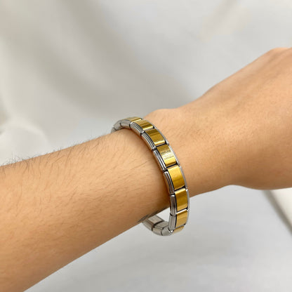 Pulsera Italiana Bicolor
