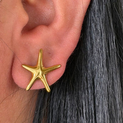 Aretes Estrella de Mar Slim
