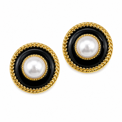 Aretes Redondos Perla