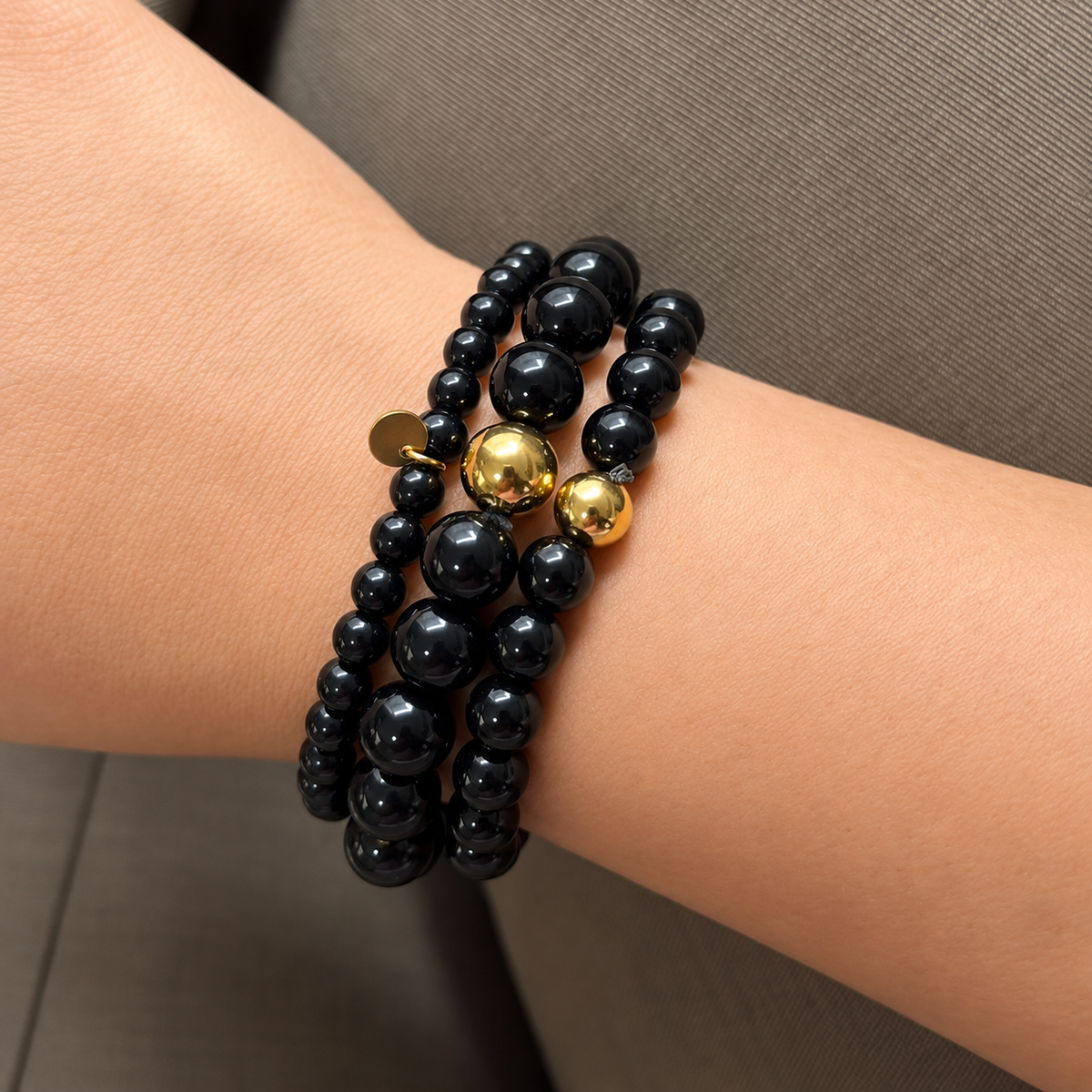 Pulsera trío bolas
