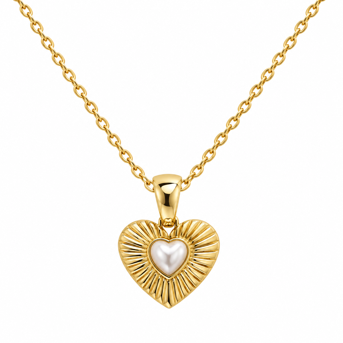 Collar Corazón Acero