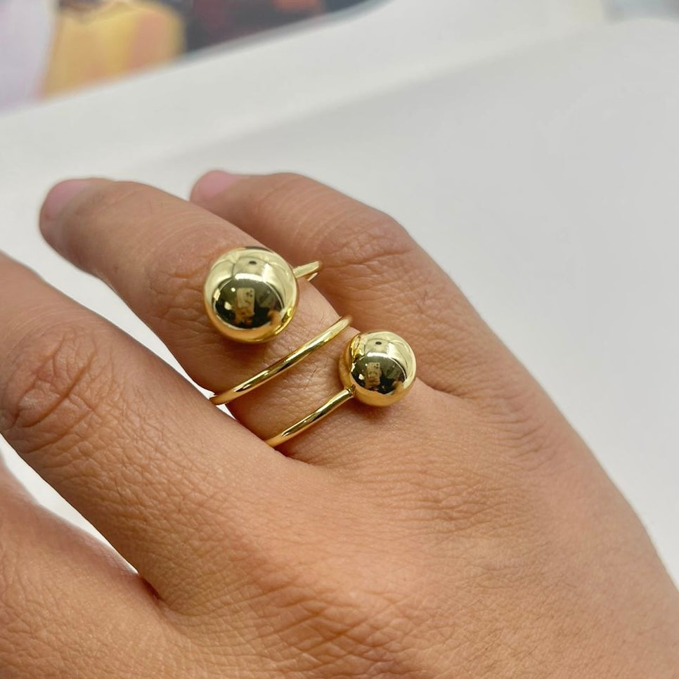Anillo 2 Bolas