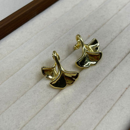 Aretes Hojas