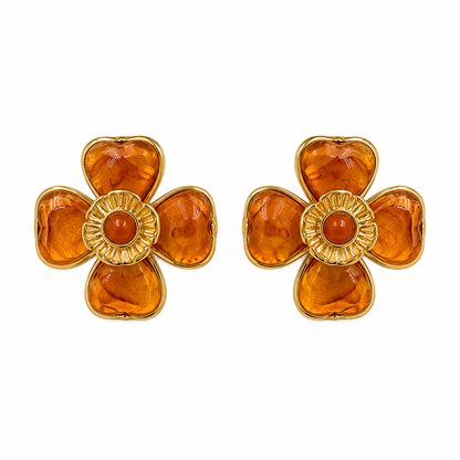 Aretes Flor