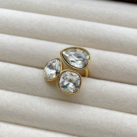 Anillo 3 Piedras