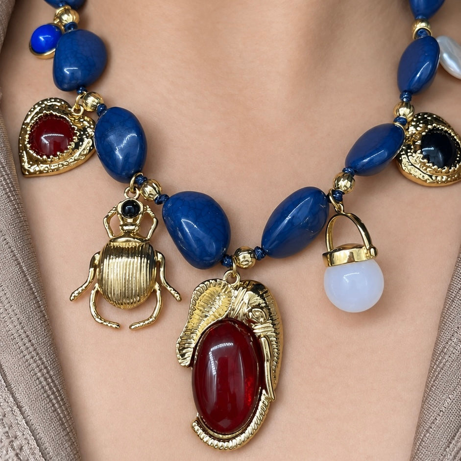 Collar Azul Elefante 🐘