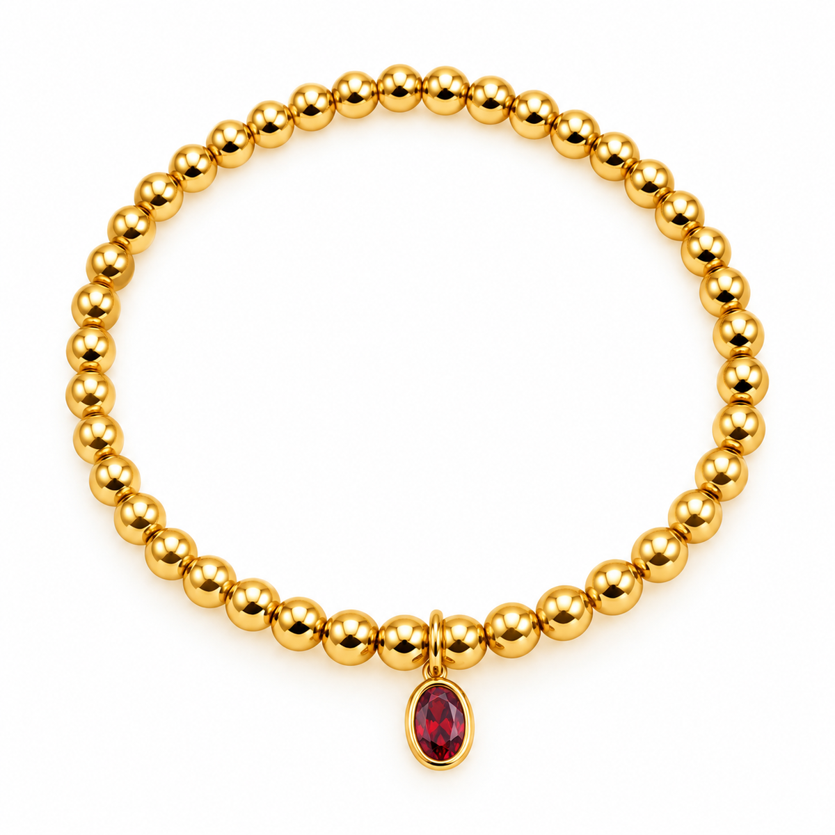 Pulsera Óvalo Colgante