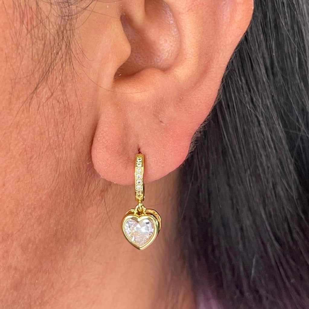 Aretes Corazón