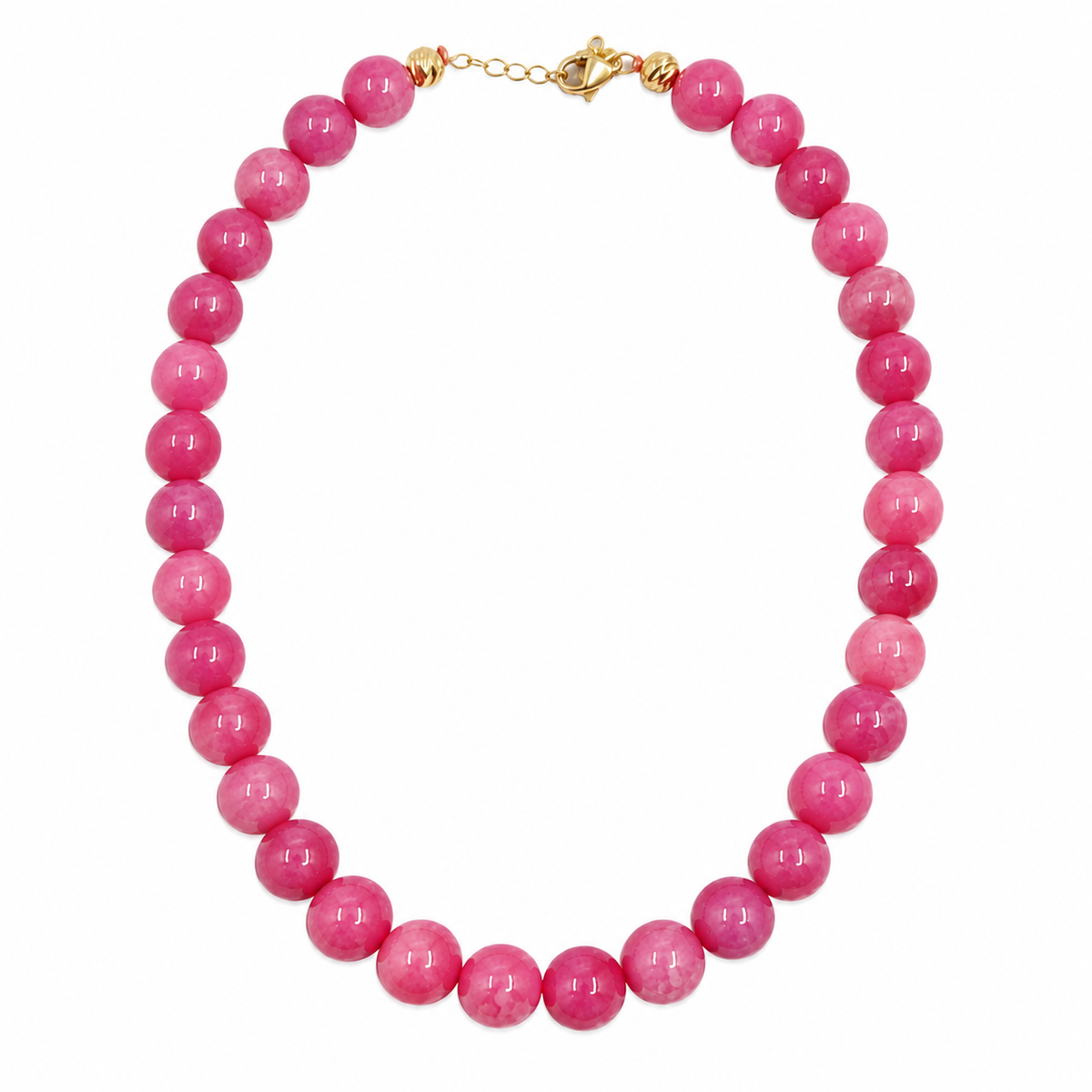 Collar Piedra Natural 1 cm