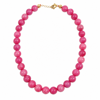 Collar Piedra Natural 1 cm