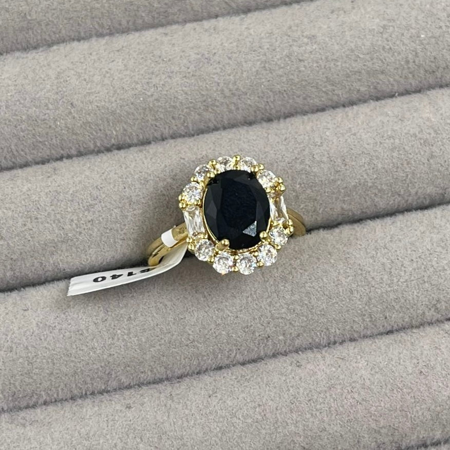 Anillo Óvalo en Dorado