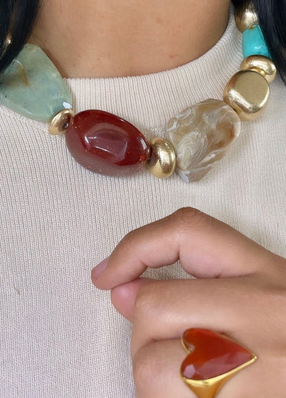 Collar Piedras grandes