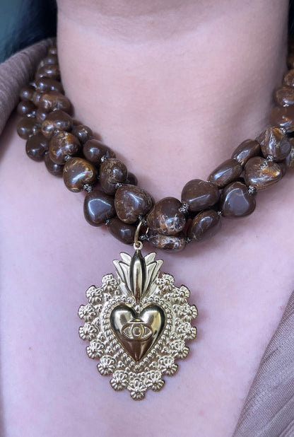 Collar Triple Café