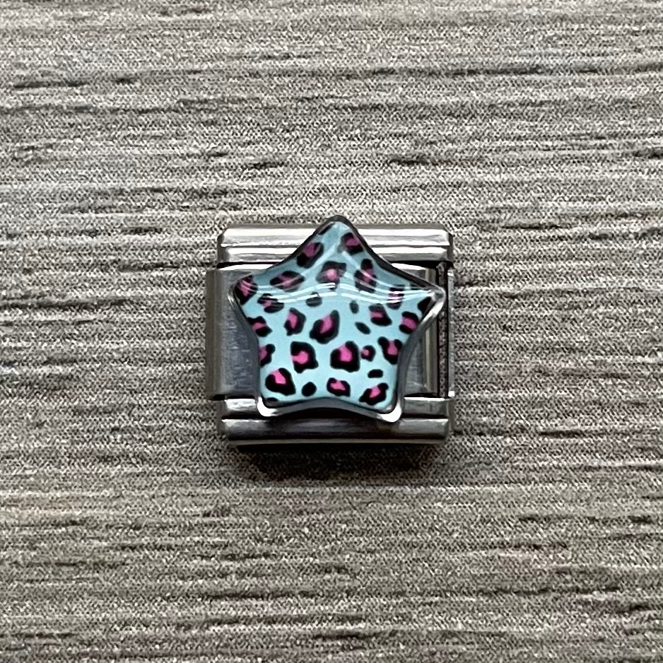 CHARM Animal Print Plateado
