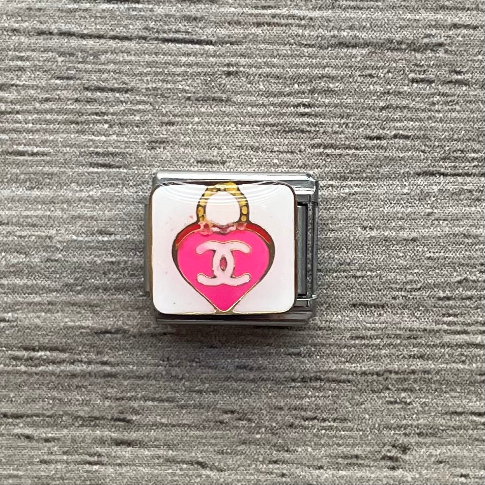 CHARM Bolso Corazón Channel