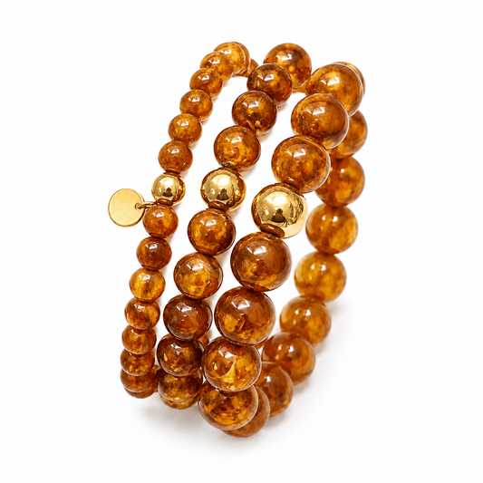 Pulsera trío bolas