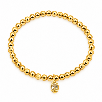 Pulsera Óvalo Colgante