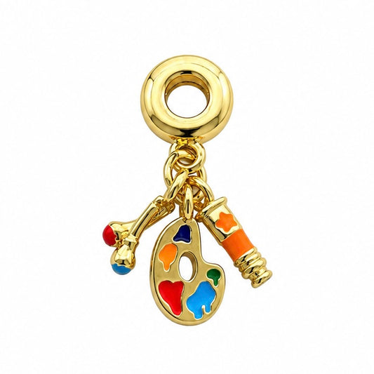 Dije Charm Colgante Pintor