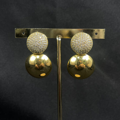 Aretes Eva dorado