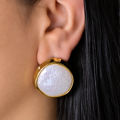 Aretes Acrílico Round