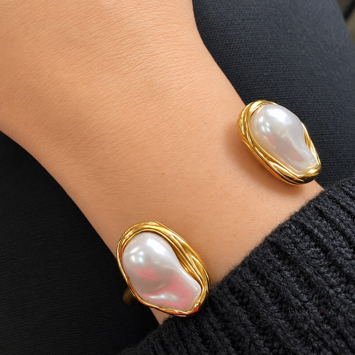 Brazalete Dos Perlas AC